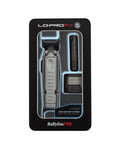 BaBylissPRO FXONE Lo-ProFX Matte Gray High Performance Low Profile Trimmer w/Interchangeable Lithium Battery Pack