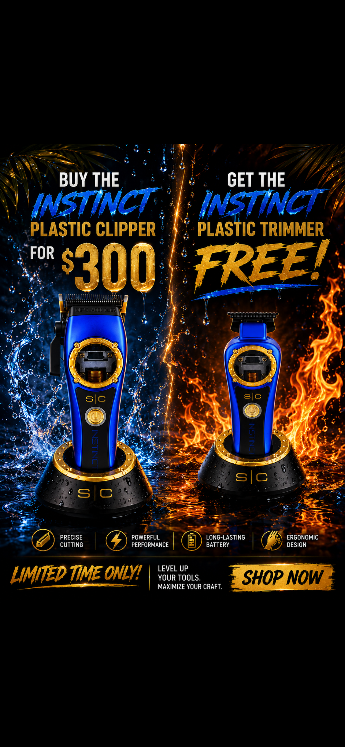 Stylecraft instinct plastic clippper + trimmer PROMO